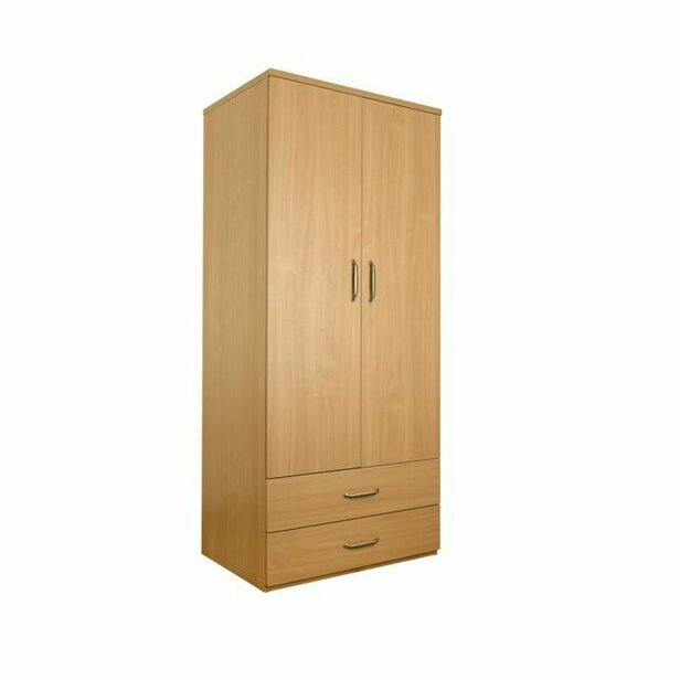 Supporting image for Wilmington Residential - Double Wardrobe With Drawers - W800