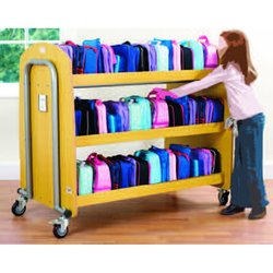 Supporting image for YFN0604 - Lunch Box Storage Trolley - Double