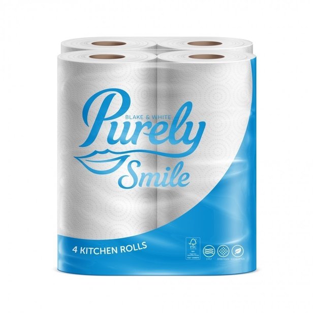 Supporting image for Kitchen Roll 2ply 10m White x 4 Rolls