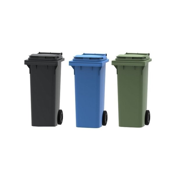 Supporting image for 6 x Wheelie Bin with Locks