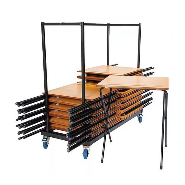 Supporting image for Exam Package 2 - 40 Exam Desks & Storage Trolley
