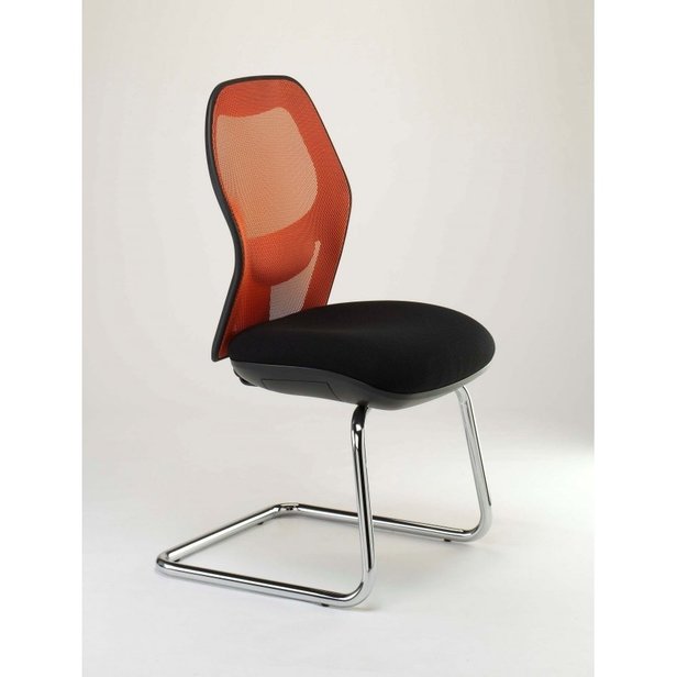 Supporting image for Drift Mesh Back Visitor Chair - No Arms