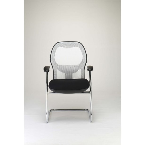 Supporting image for Drift Mesh Back Visitor Chair with Arms