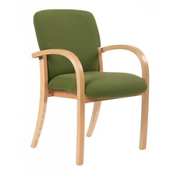 Supporting image for Define 4 Leg Wood Frame Chair