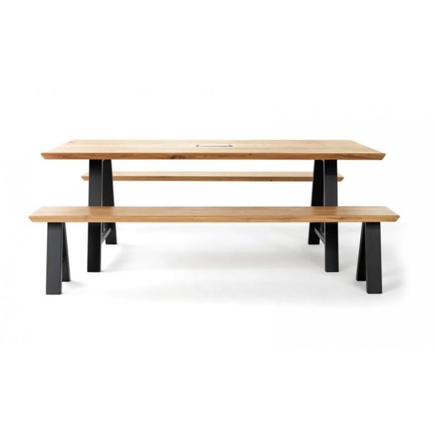 Supporting image for Galway - Rectangular - MFC Tops - Meeting Tables - 1800 x 900mm
