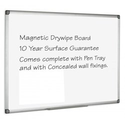Supporting image for YSMDWM43 - Magnetic Whiteboard - W900 x H1200