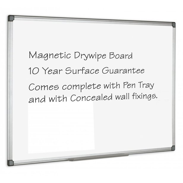 Supporting image for YSMDWM84 - Magnetic Whiteboard - W2400 x H1200