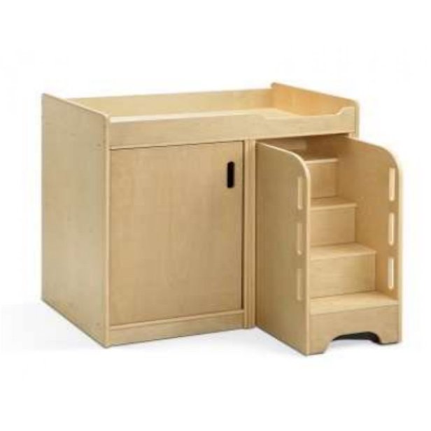 Supporting image for Baby Change Unit with cupboard & set of safety steps