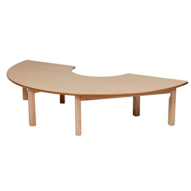 Supporting image for Semi circle table - H400mm