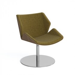 Supporting image for Sydney Low Back Chair - With Round Flat Base