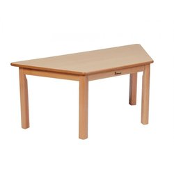 Supporting image for Creative! Wooden Tables - Trapezoid Table