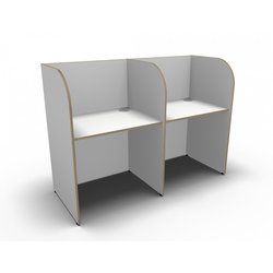 Supporting image for Double Sided Study Booth