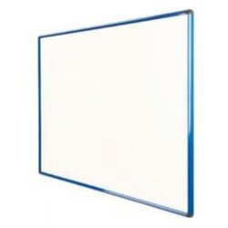 Supporting image for Coloured edge premium aluminium frame whiteboard - W1200 x H1200mm