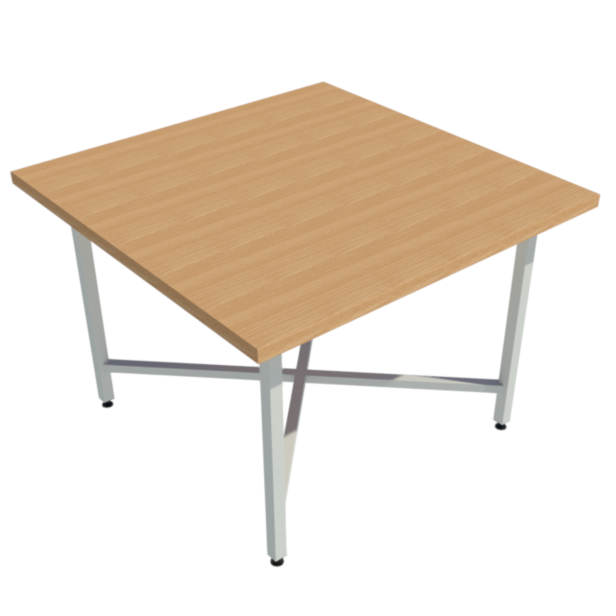 Supporting image for School Work Bench - Metal Frame - Flush - No Cupboard