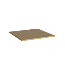Supporting image for 600 x 600 Square Table Top Only - Rounded MDF Edge