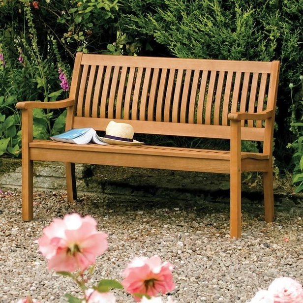 Supporting image for Wellington Outdoor Bench - Length 1240mm