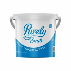Supporting image for Purely Smile Heavy Duty Industrial Wipes Tub of 250