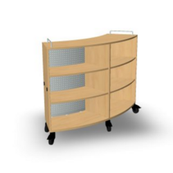 Supporting image for VS Shift+ Landscape Low Cabinet - Curved