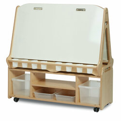 Supporting image for Double Sided 4 Station with Tall Storage Trolley