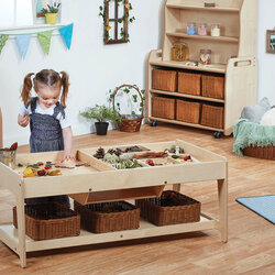 Supporting image for Investigate Play Table with Baskets