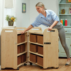 Supporting image for Pack Away Cabinet with baskets