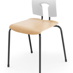 Supporting image for SE Classic Chair - Polished Wood Seat H460