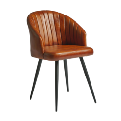 Supporting image for Leather Tub Chair
