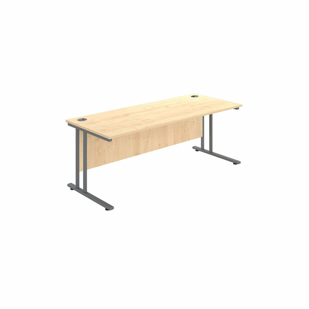 Supporting image for Y705406 - Wilmington Twin Cantilever Rectangular Desk - D800 x W2000