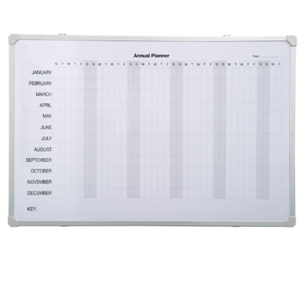 Supporting image for Magnetic Whiteboard Annual Planner