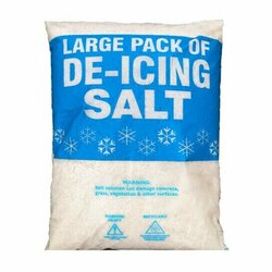 Supporting image for Brown De-icing Rock Salt/Grit - Large 22.5-25kg Bag