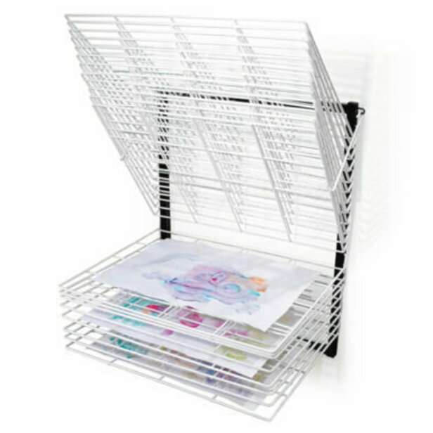 Supporting image for 20 Shelf Wall Mounted Drying Rack