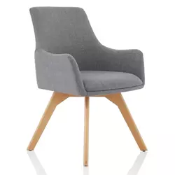 Supporting image for The Jackson Wooden Leg Chair - Grey