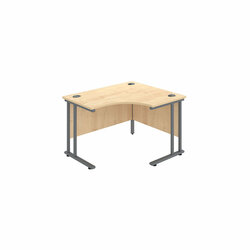 Supporting image for Y705440 - Wilmington Twin Cantilever - Crescent Combi Workstations 600mm End - W1200