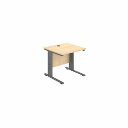 Supporting image for Y705460 - Wilmington Rectangular - Executive Wire Managed Desk - D800 x W800mm