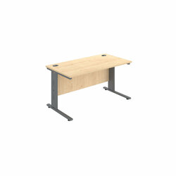 Supporting image for Y705463 - Wilmington Rectangular - Executive Wire Managed Desk - D800 x W1400mm