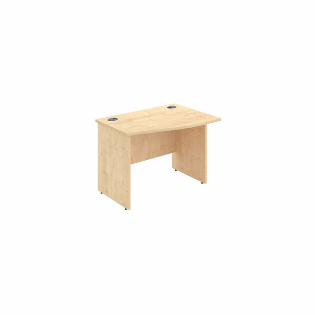 Supporting image for Y705570 - Wilmington Panel Leg Wave Desk - W1000mm