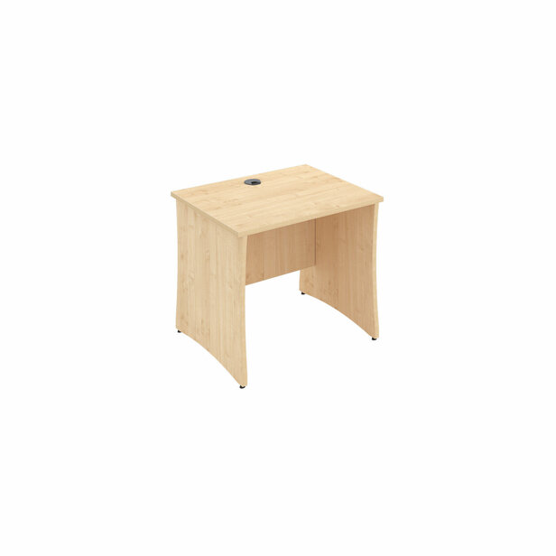 Supporting image for Y705580 - Wilmington Rectangular Desk - Executive Panel Leg D800 x W800mm