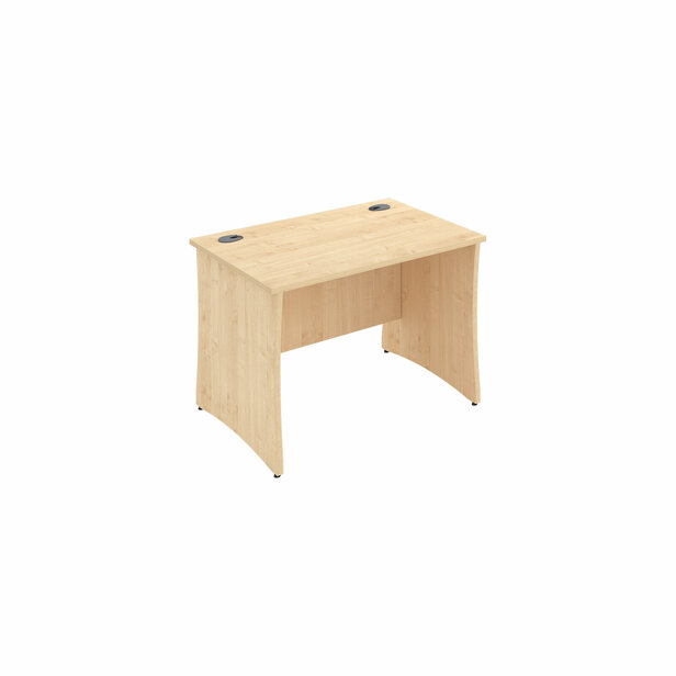 Supporting image for Y705581 - Wilmington Rectangular Desk - Executive Panel Leg D800 x W1000mm