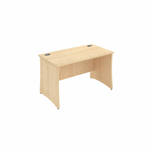 Supporting image for Y705582 - Wilmington Rectangular Desk - Executive Panel Leg D800 x W1200mm