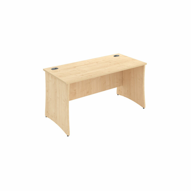 Supporting image for Y705583 - Wilmington Rectangular Desk - Executive Panel Leg D800 x W1400mm