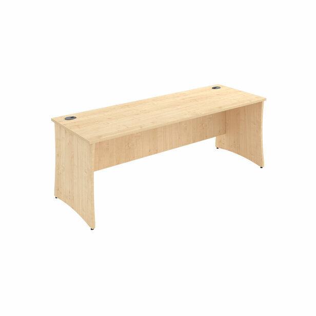 Supporting image for Y705586 - Wilmington Rectangular Desk - Executive Panel Leg D800 x W2000mm