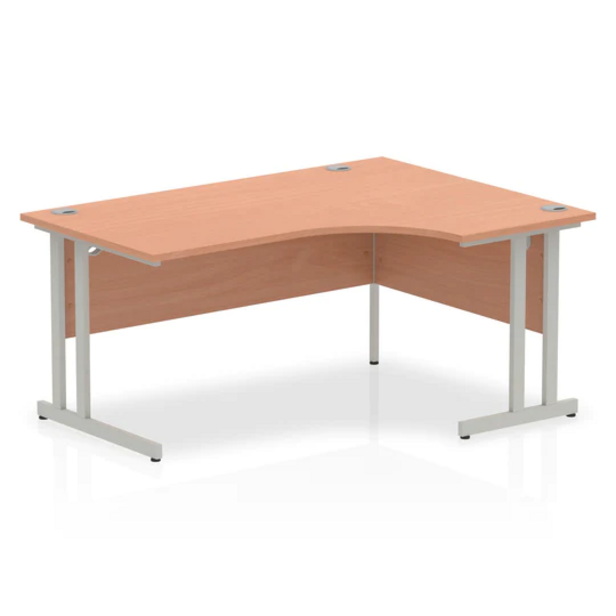 Supporting image for Springfield Essentials Crescent Desk - W1600mm - Right Hand