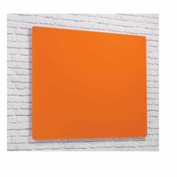 Supporting image for Coloured Magnetic Glass Writing Board - 1800 x 1200 