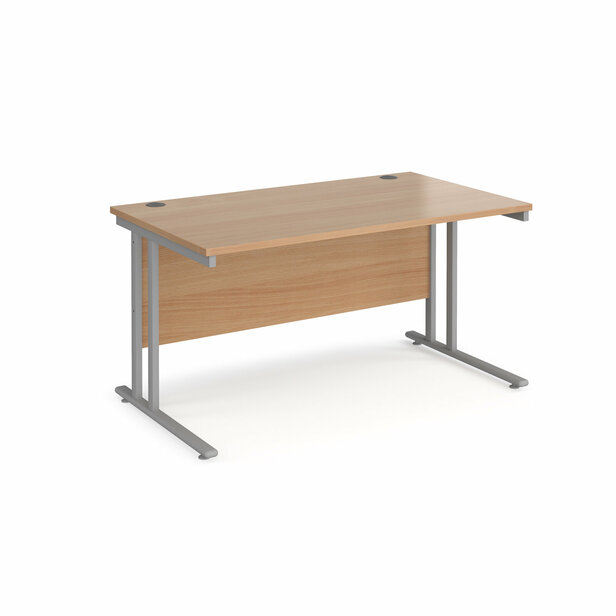 Supporting image for Springfield Essentials Straight Cantilever Desk - 1200mm x 800mm