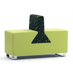 Supporting image for Instant 2 Seater Bench with Backrest
