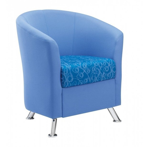 Supporting image for Legend Tub Chair With Chrome Feet
