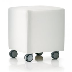Supporting image for Moda Cube Stool With Castors