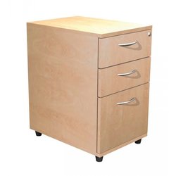 Supporting image for PSS837 - Alpine Essentials Desk Height Pedestal - 3 Drawer - D800