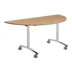 Supporting image for Orbit Tilt Top Table - Semi-Circular
