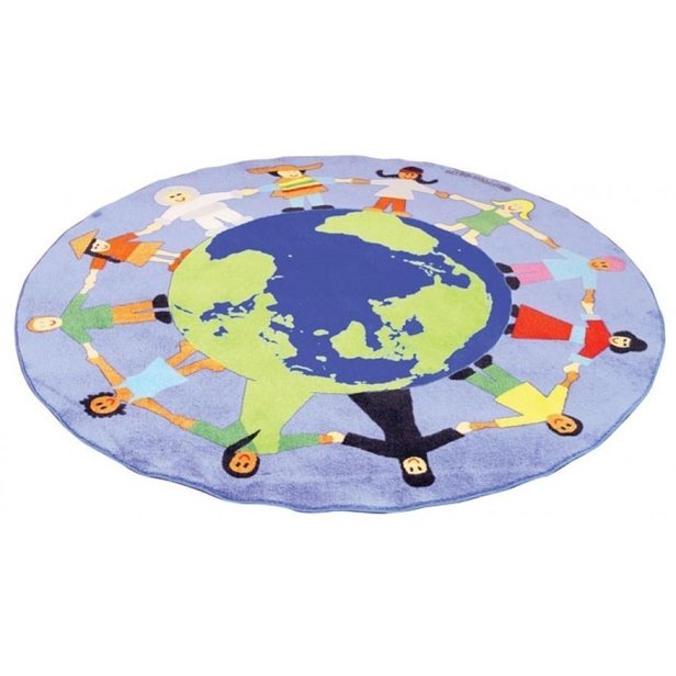Supporting image for Primary World Multicultural Activity Rug
